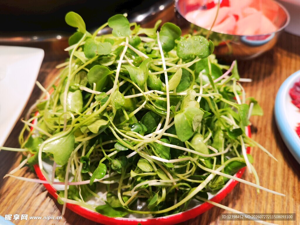 新鲜豌豆苗