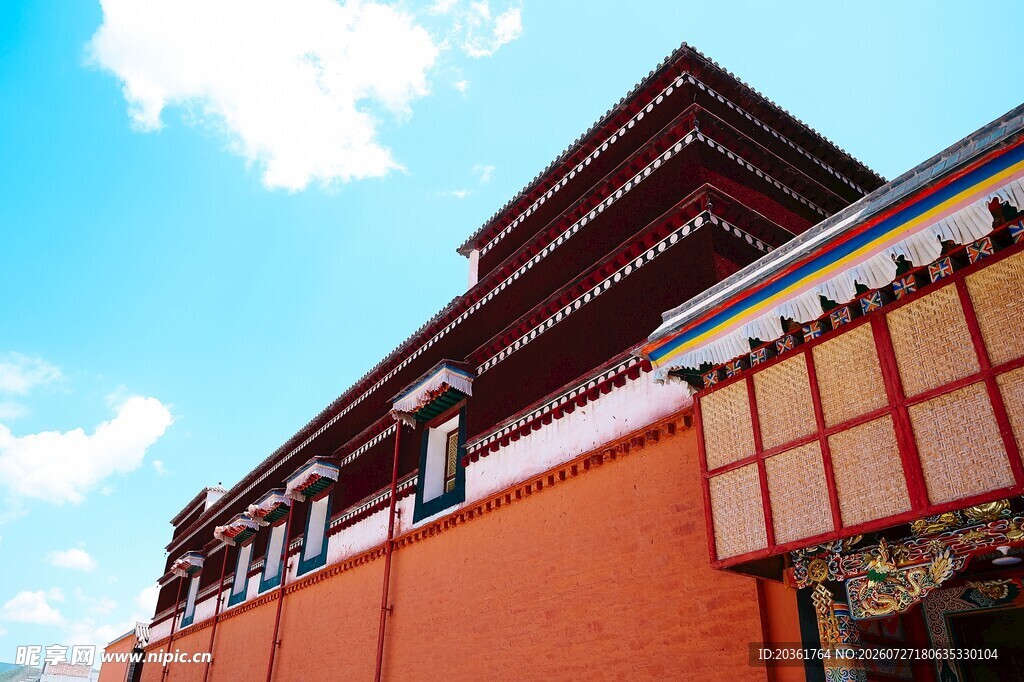中式古建筑外观景致