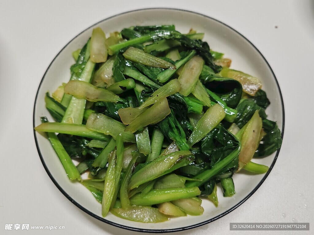 清炒青菜