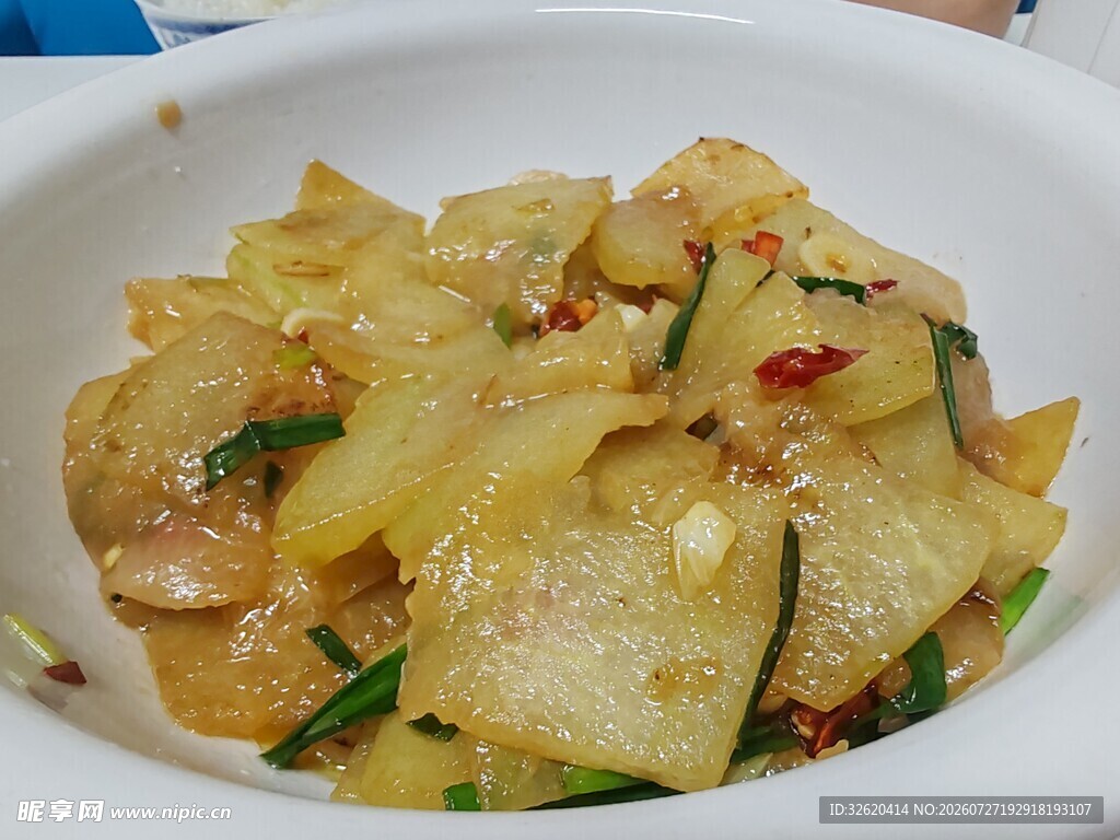 小炒冬瓜片