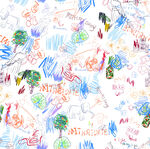 儿童创意涂鸦绘画作品