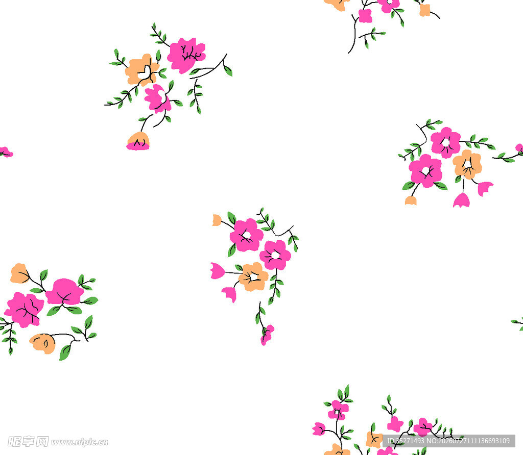 花卉小碎花