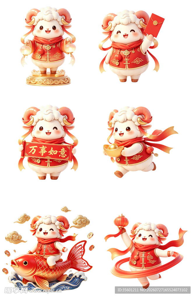 羊年吉祥物