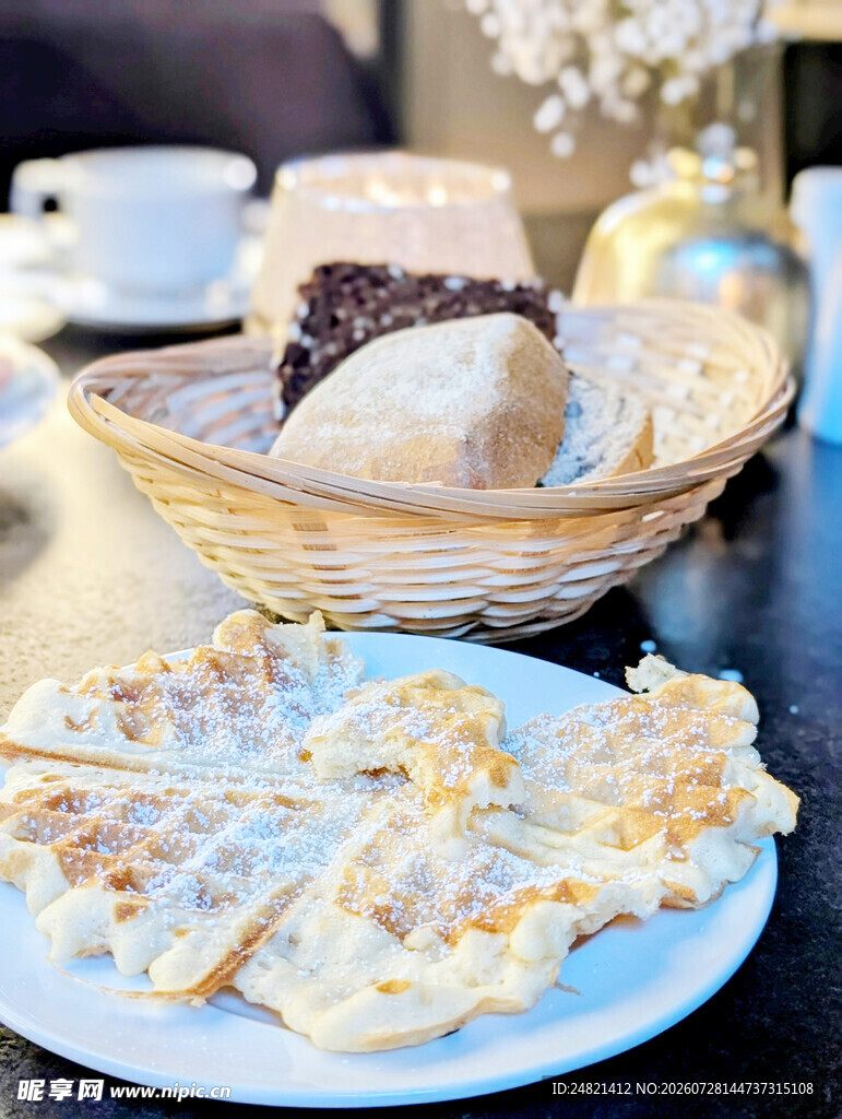 美味早餐拼盘