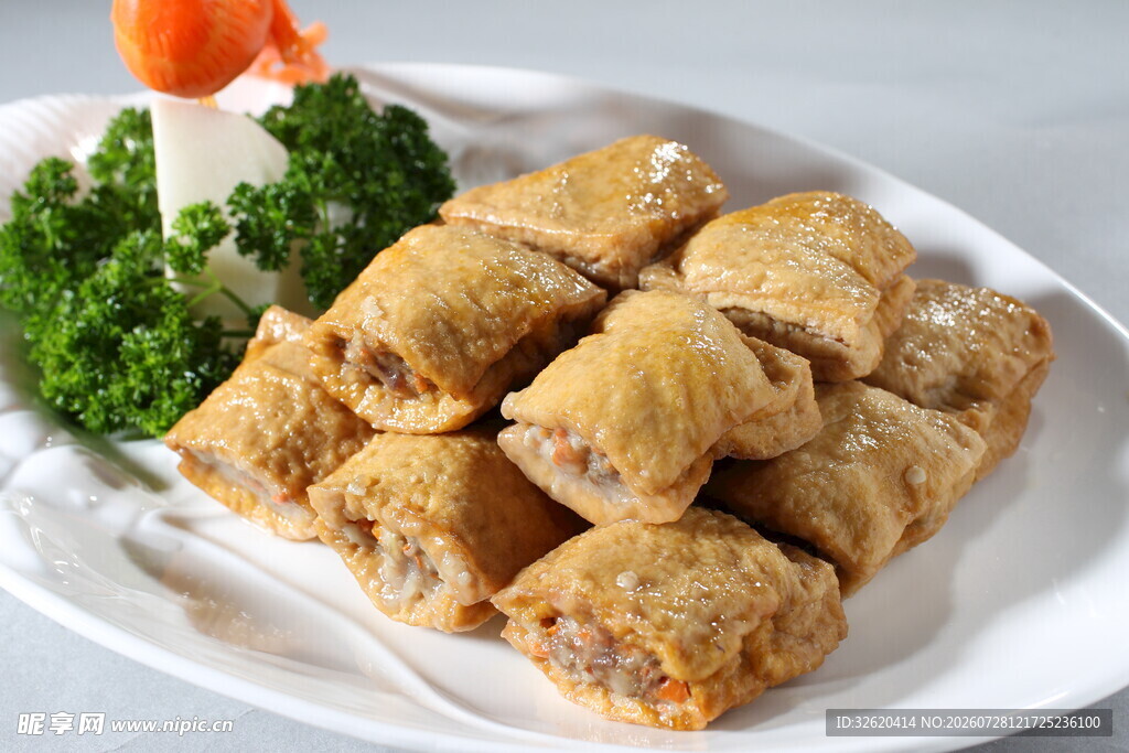 炸腐皮肉卷
