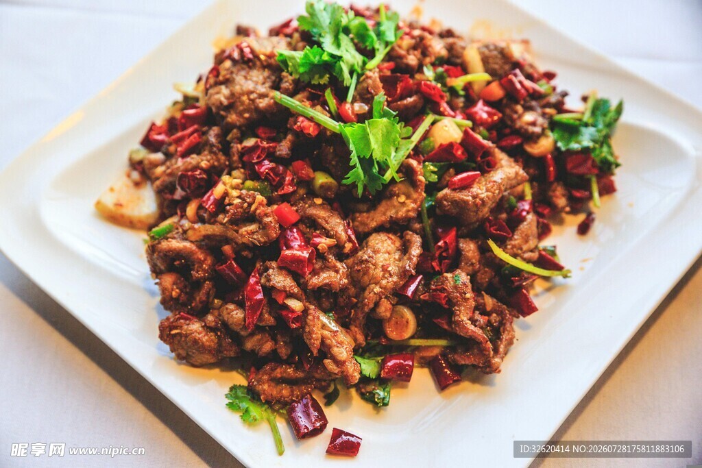 香辣牛肉粒