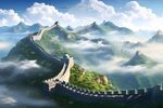 长城装饰画