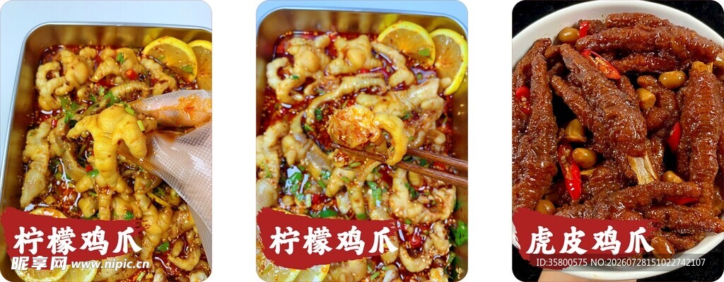 多样美味菜肴展示