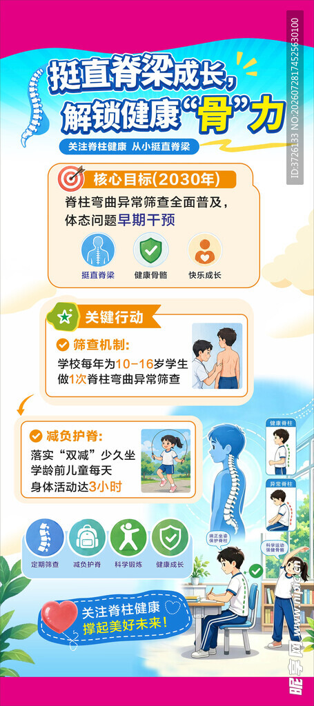 妇幼骨骼展架