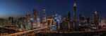 都市璀璨夜景俯瞰图