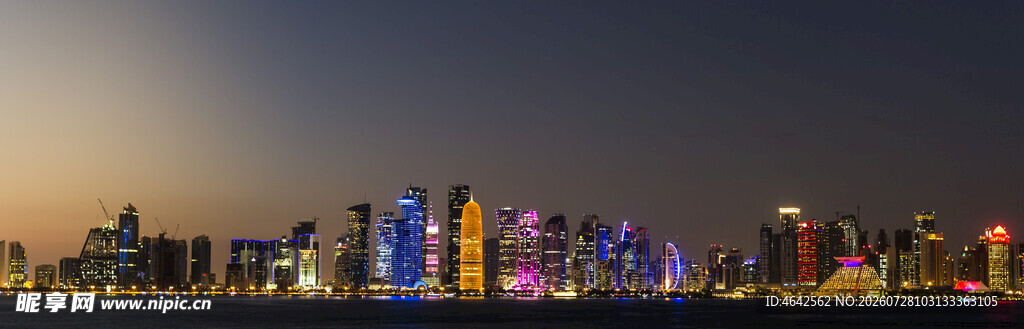 璀璨城市夜景