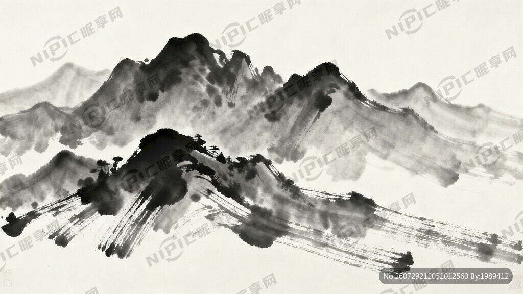 大理苍山剪影