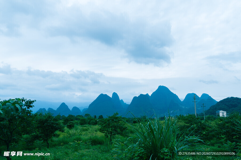 桂林山水风光秀丽景色