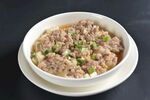 美味蒸肉饼