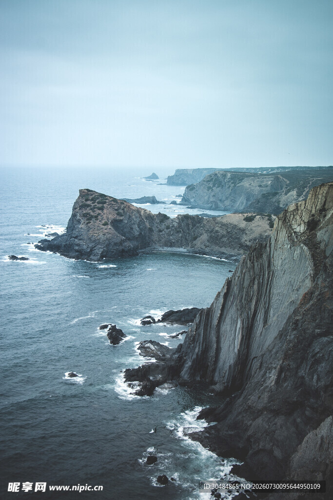 海岸悬崖