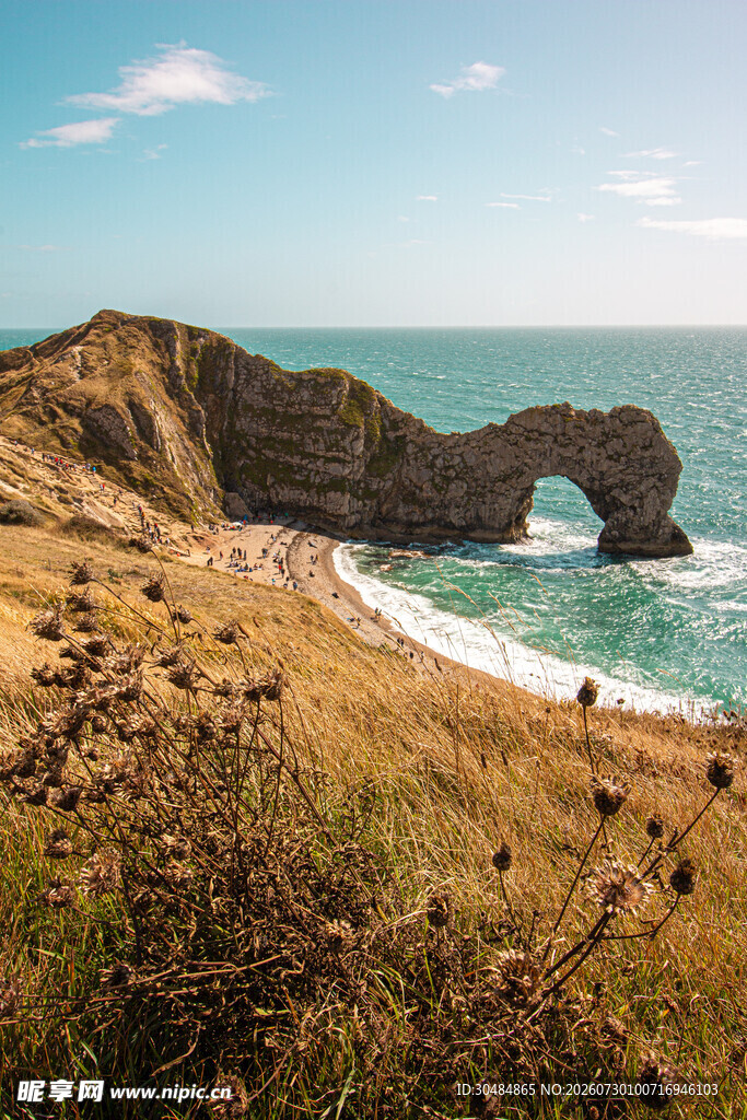 英国杜德尔门海岸美景
