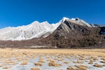 雪山下的广袤原野