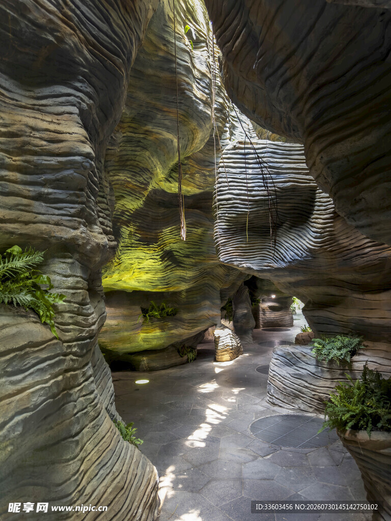 奇幻洞穴景观自然之杰作