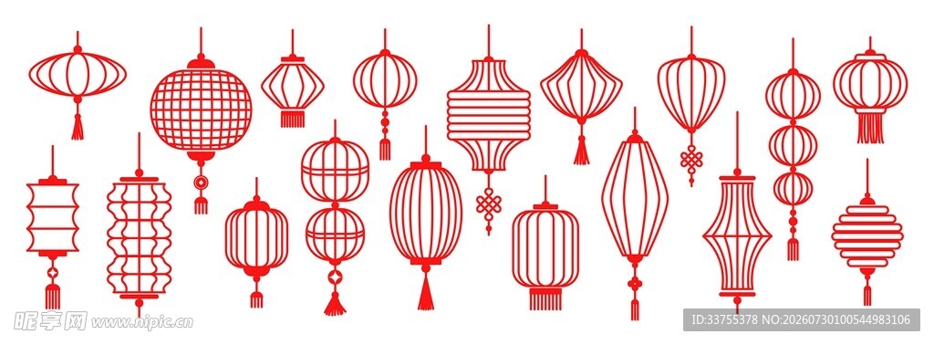红色灯笼合集