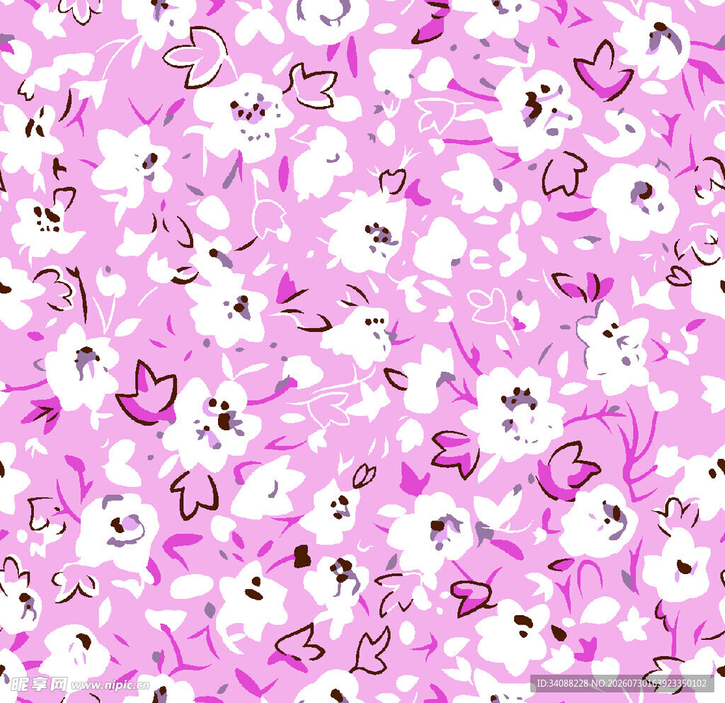 碎花