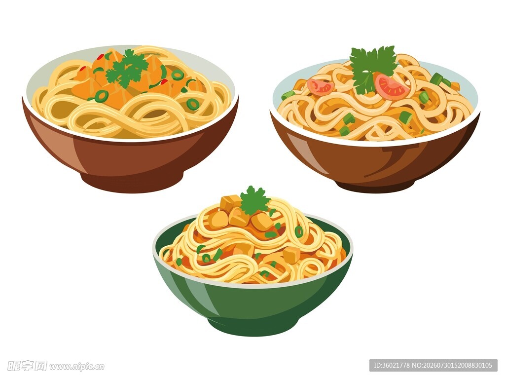 面食插画合集