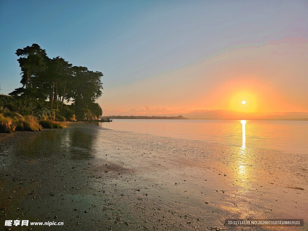 海边日落美景