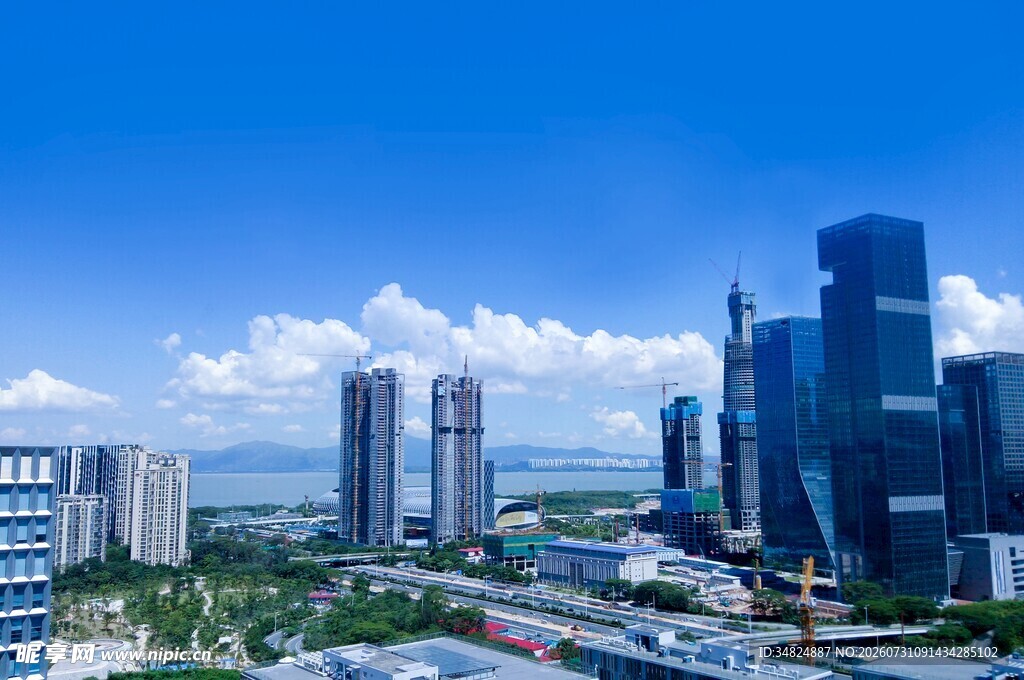 都市高楼景观