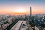 城市天际线壮丽景观