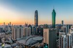 城市天际线壮丽景观