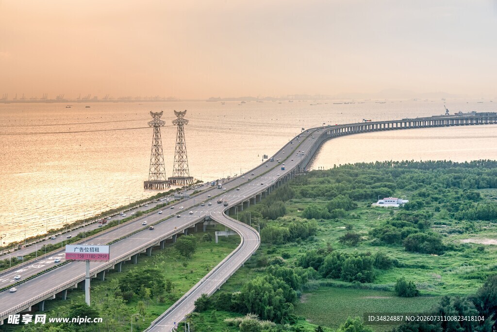 跨海大桥风光