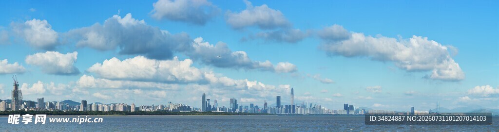 深圳湾全景