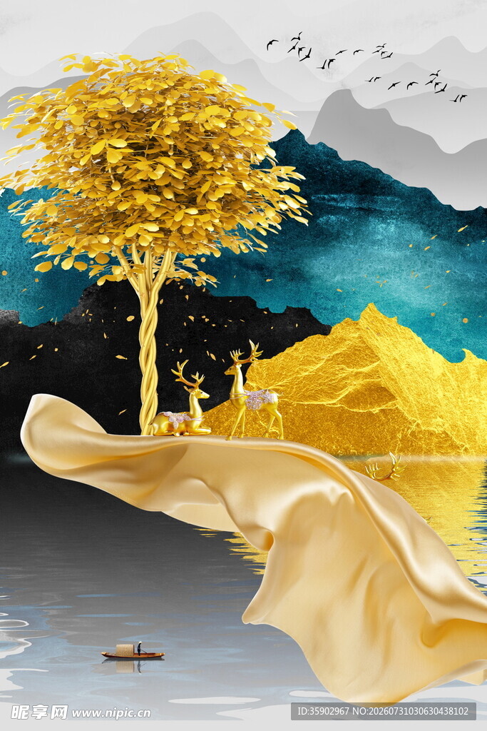 梦幻悬浮岛的奇幻景致