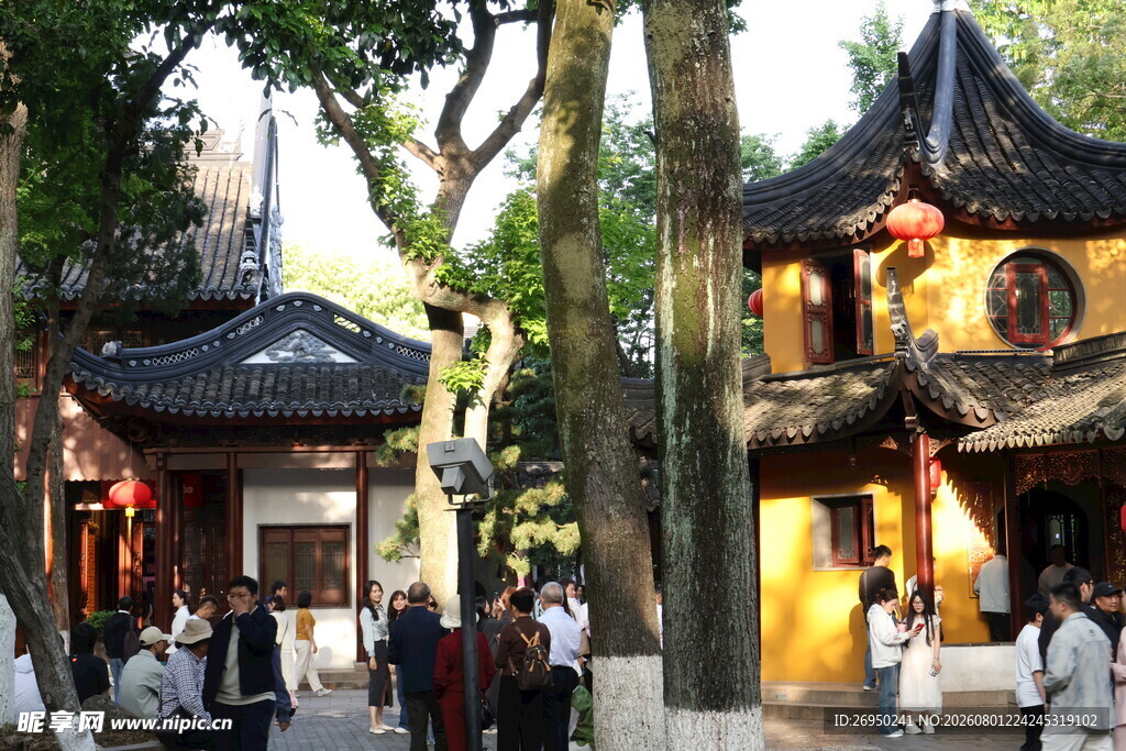 古色古香中式园林景致