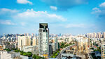 城市天际线俯瞰景观