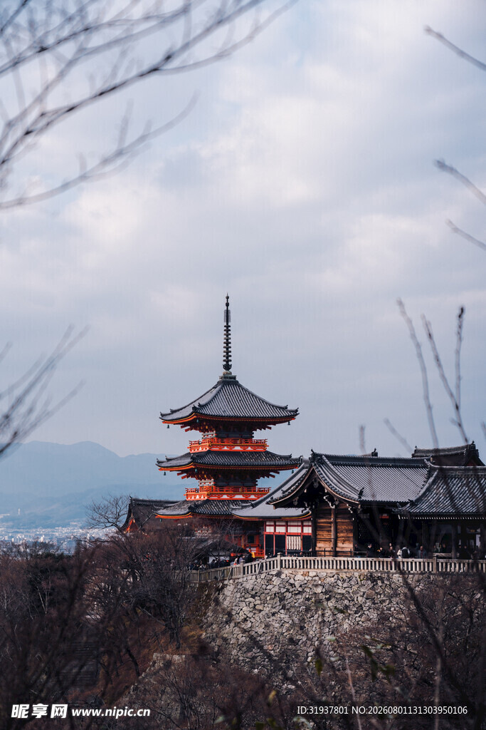 日本古建筑风景