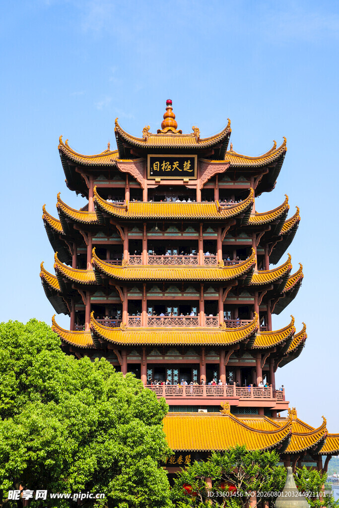 黄鹤楼古建筑景观