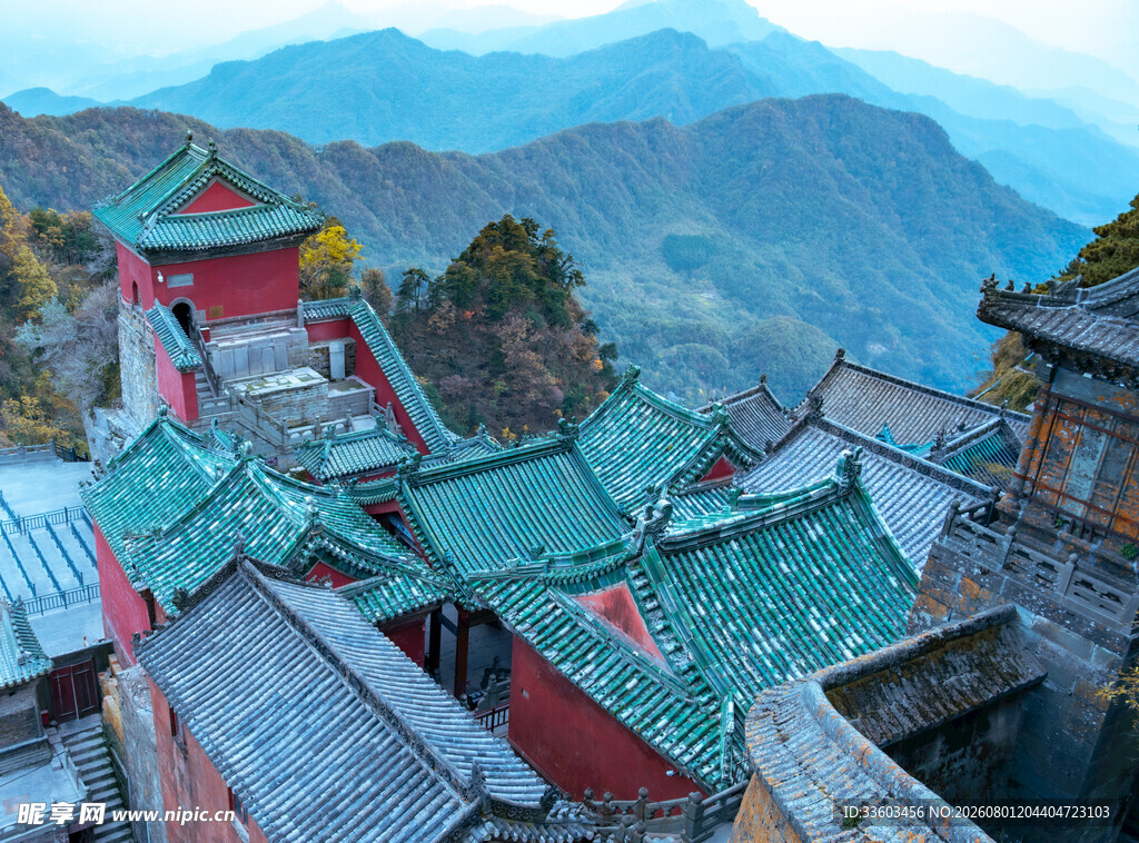 山间古建群尽显古韵之美