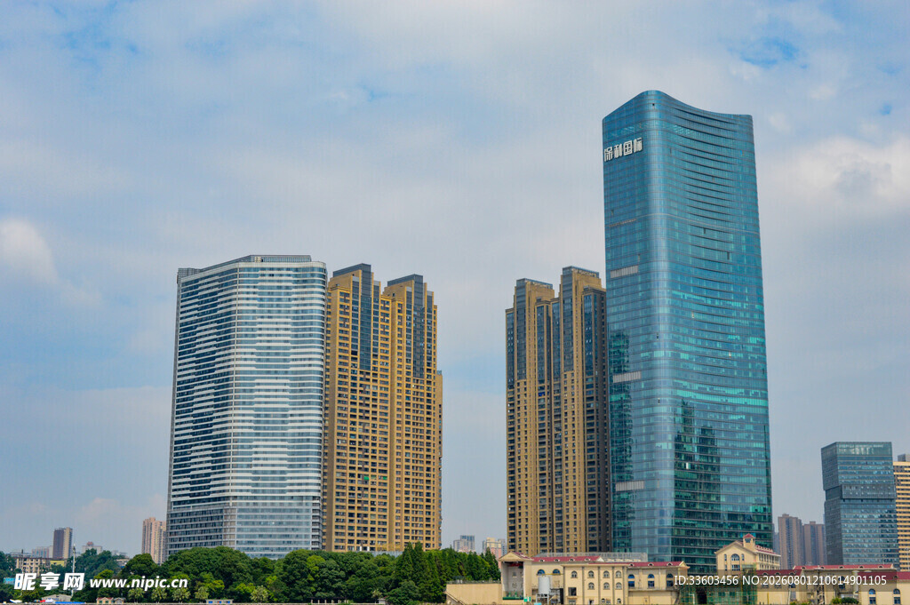 现代都市高楼景观