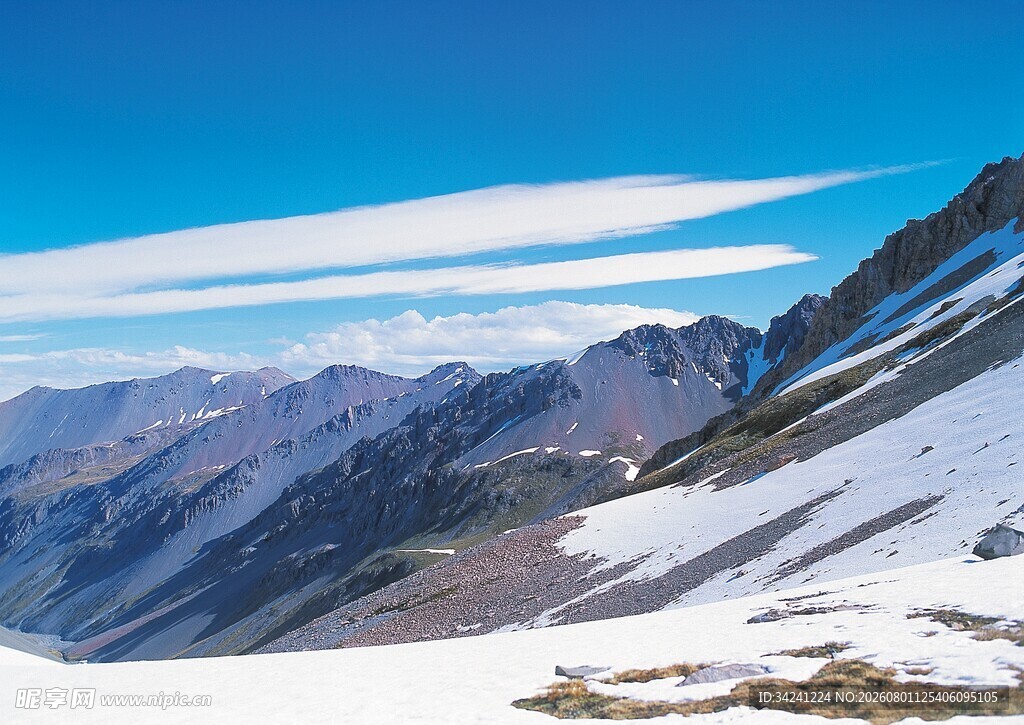 雪山壮丽风光
