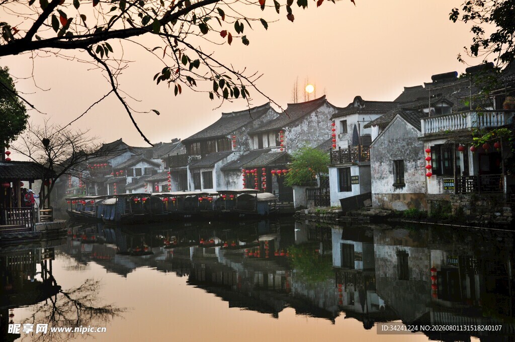 江南水乡古村落美景