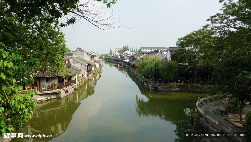 江南水乡河道美景