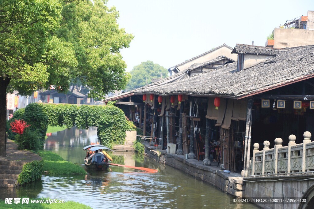 江南水乡古镇风景如画