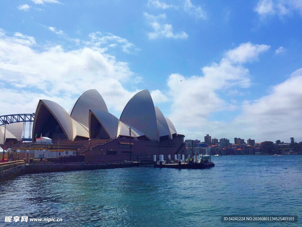 悉尼歌剧院海滨美景
