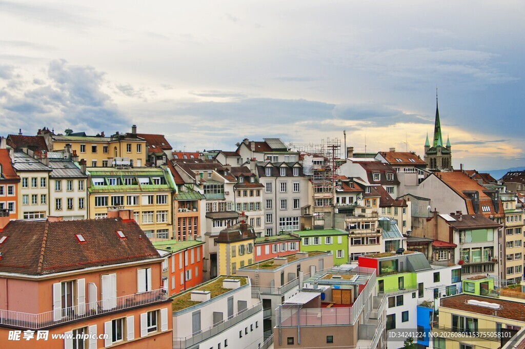 多彩城市建筑景观