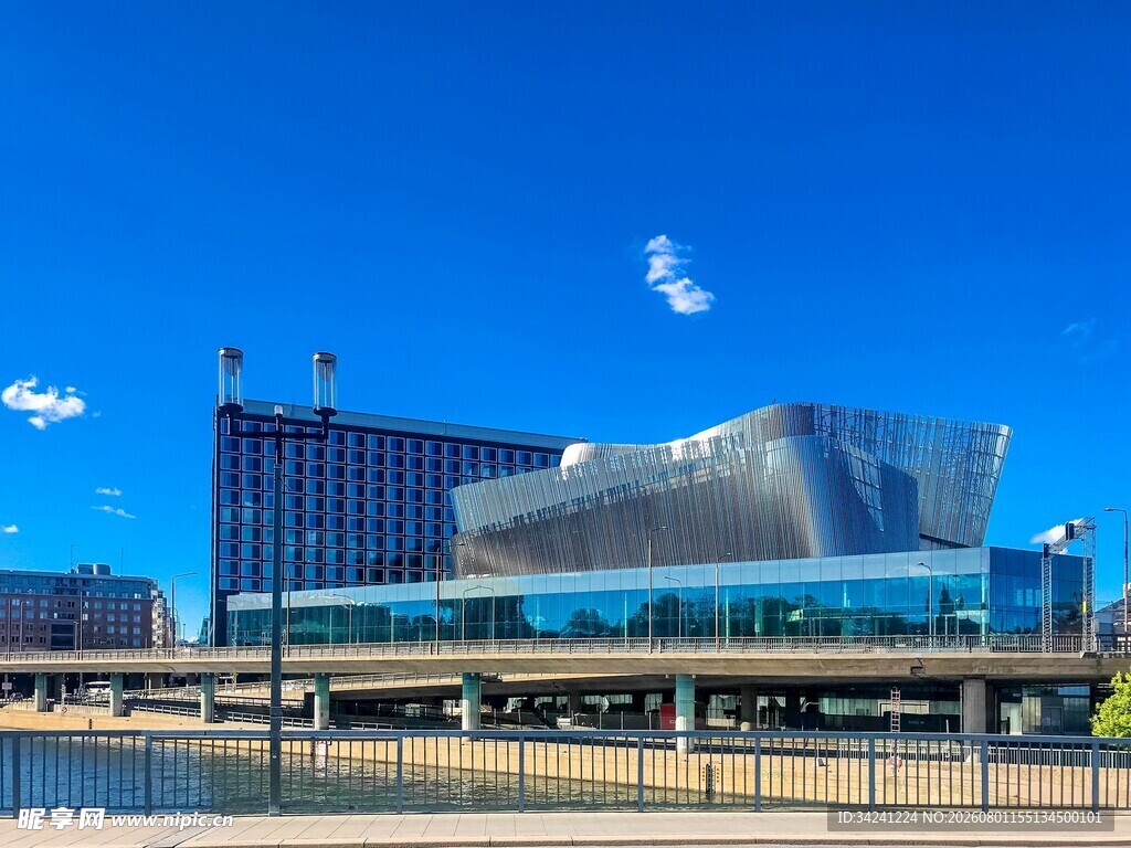 现代风格城市建筑景观