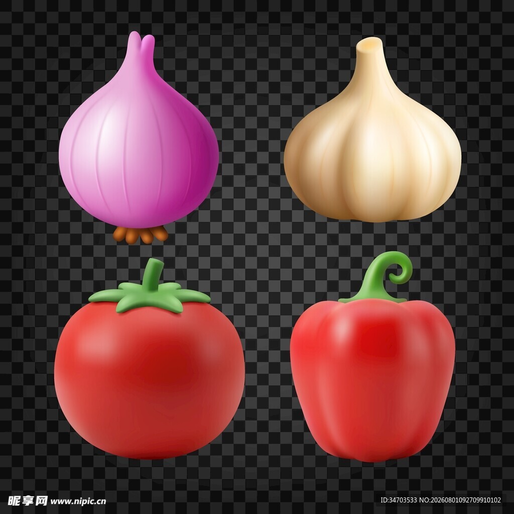 蔬菜图标合集