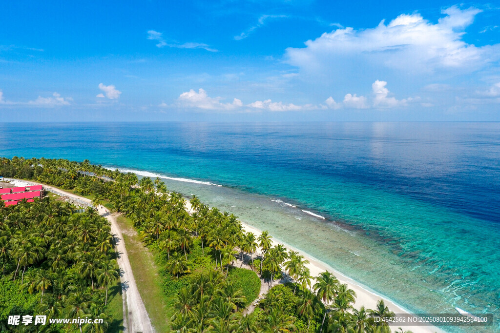 美丽海滨风光迷人海岸线