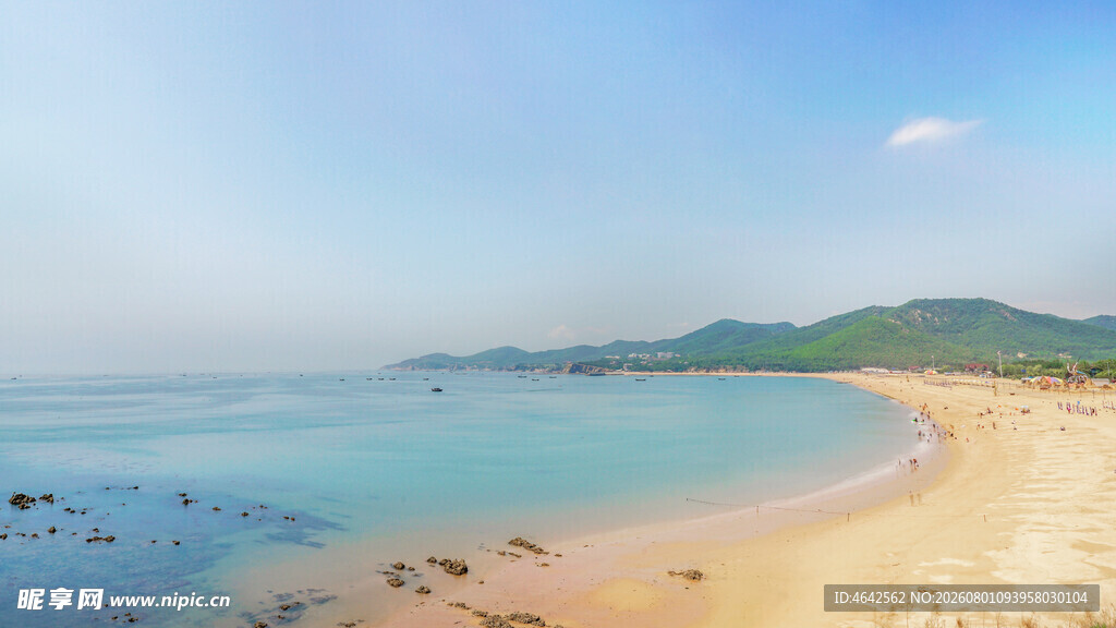 美丽海滩风光