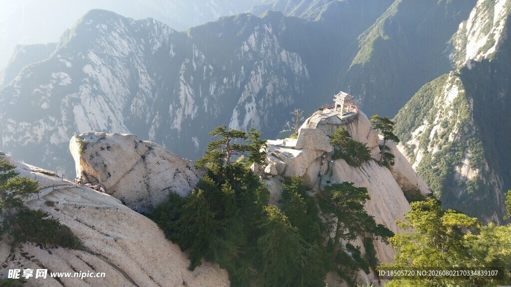 壮丽华山风光