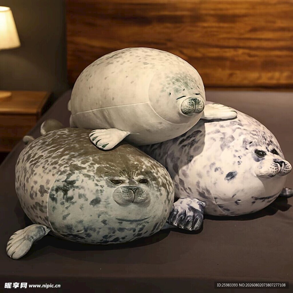 海豹抱枕